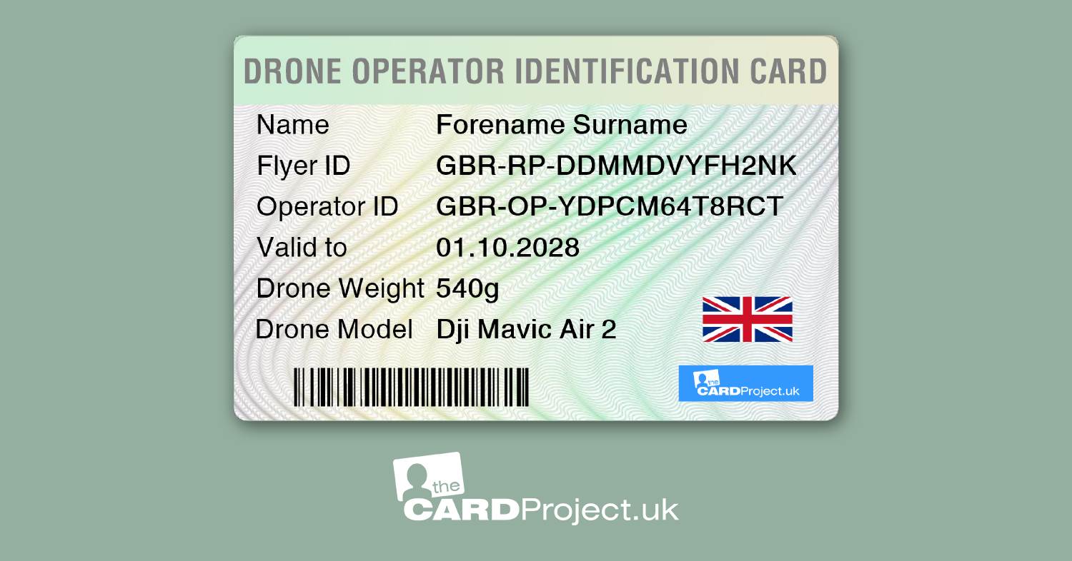 Drone Pilot ID Card (FRONT)